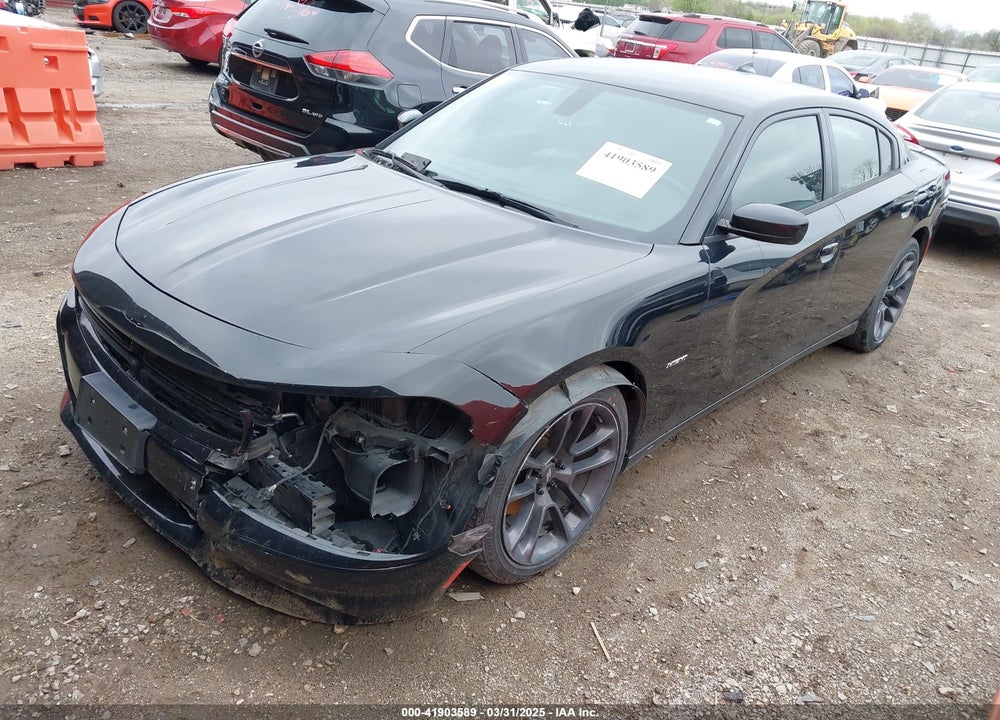 2018 DODGE CHARGER VIN: 2C3CDXCTXJH122947