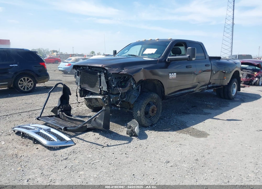 2017 RAM 3500 TRADESMAN  4X4 8' BOX VIN: 3C63RRGL5HG791082
