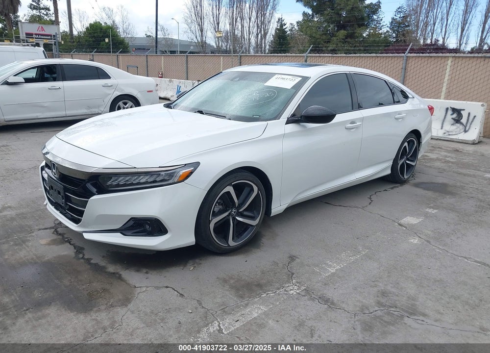2021 HONDA ACCORD VIN: 1HGCV2F30MA010024