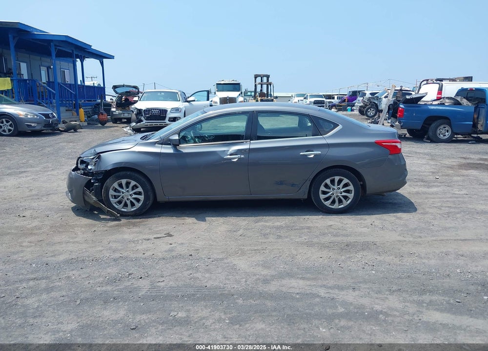 2018 NISSAN SENTRA VIN: 3N1AB7APXJL627847
