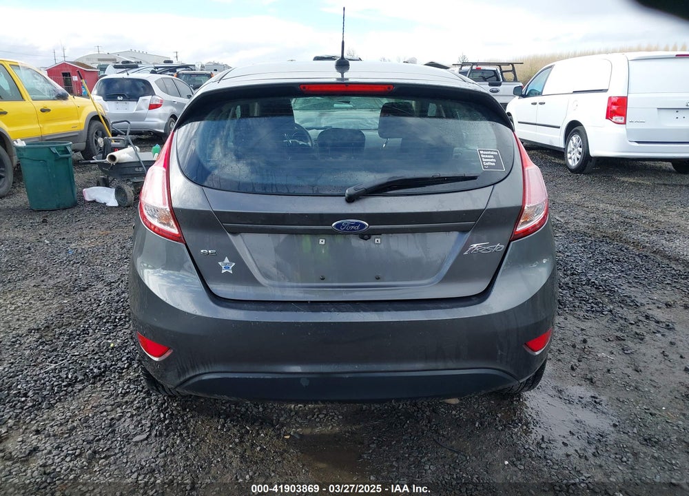 2019 FORD FIESTA VIN: 3FADP4EJ1KM116206