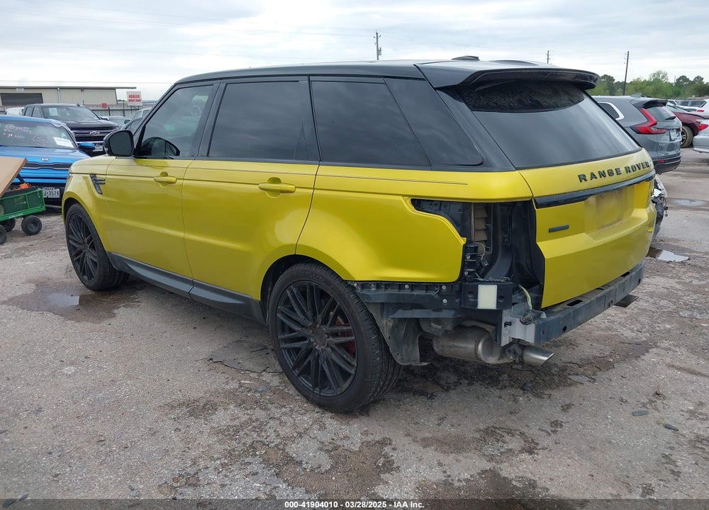 2014 LAND ROVER RANGE ROVER SPORT 5.0L V8 SUPERCHARGED VIN: SALWR2EF7EA339843
