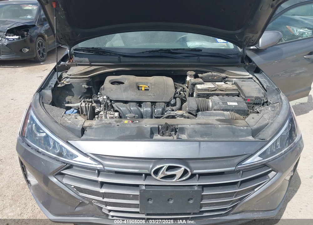 2019 HYUNDAI ELANTRA SEL VIN: 5NPD84LF6KH480049