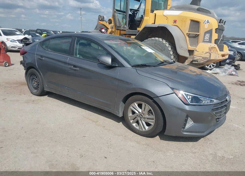 2019 HYUNDAI ELANTRA SEL VIN: 5NPD84LF6KH480049