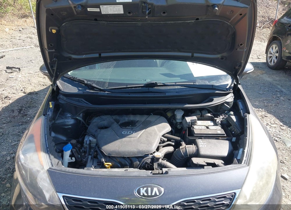 2014 KIA RIO EX VIN: KNADN5A39E6354237