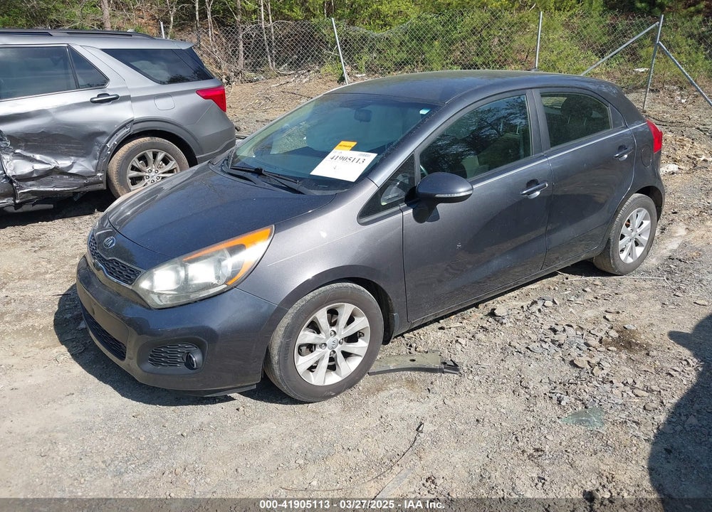 2014 KIA RIO EX VIN: KNADN5A39E6354237