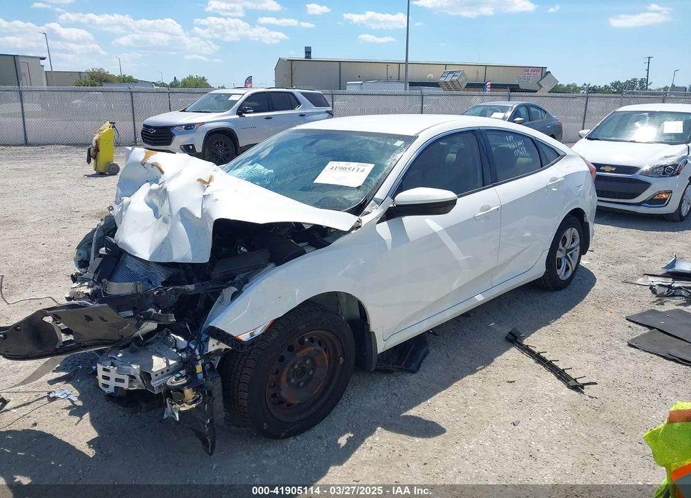 2017 HONDA CIVIC LX VIN: 19XFC2F52HE012900