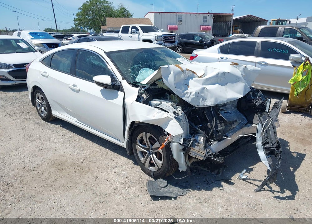 2017 HONDA CIVIC LX VIN: 19XFC2F52HE012900
