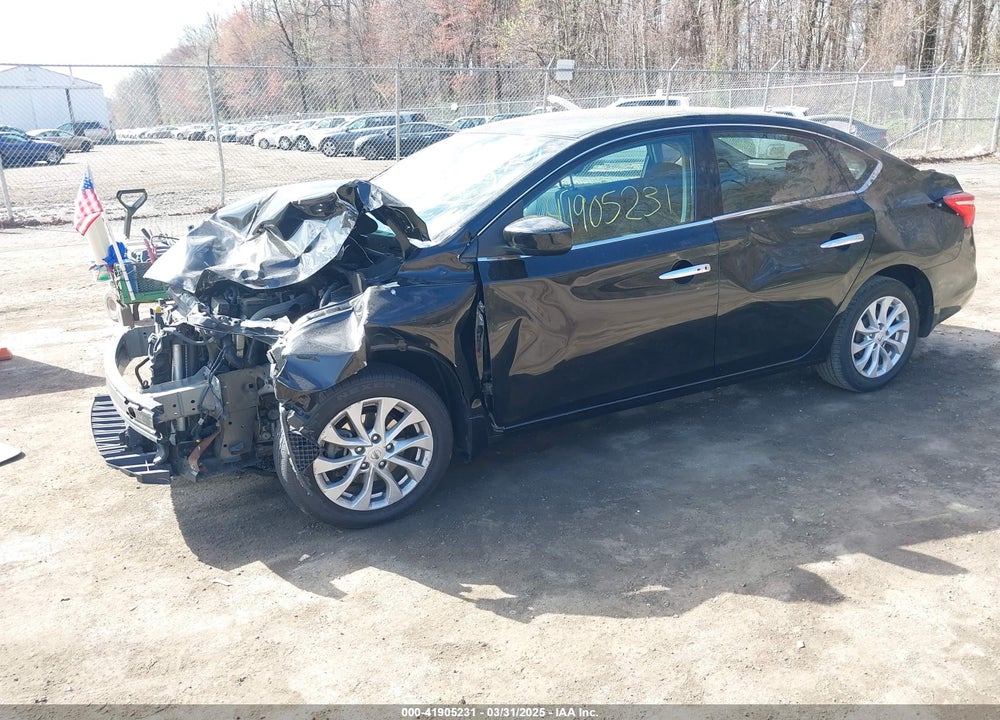 2019 NISSAN SENTRA SV VIN: 3N1AB7APXKY326869