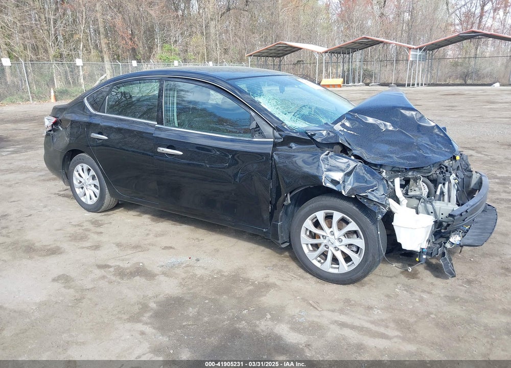 2019 NISSAN SENTRA SV VIN: 3N1AB7APXKY326869