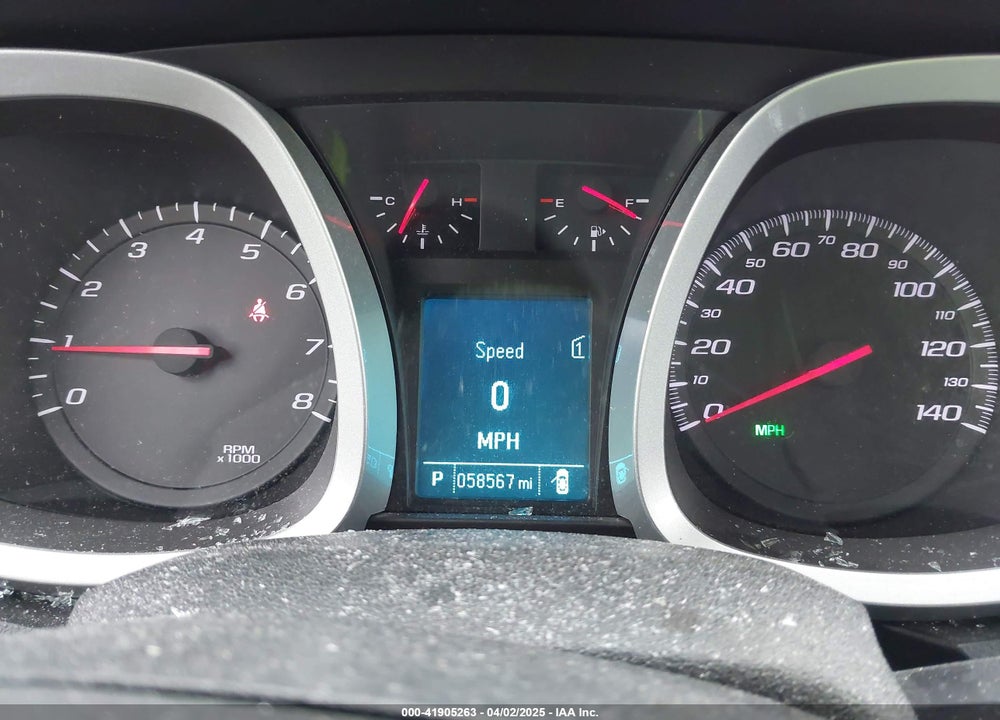 2012 CHEVROLET EQUINOX VIN: 2GNALBEK6C1284283