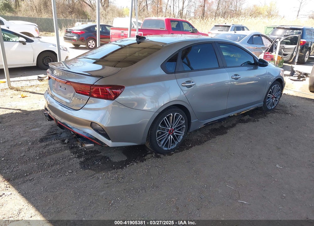 2022 KIA FORTE GT VIN: 3KPF44AC0NE476973