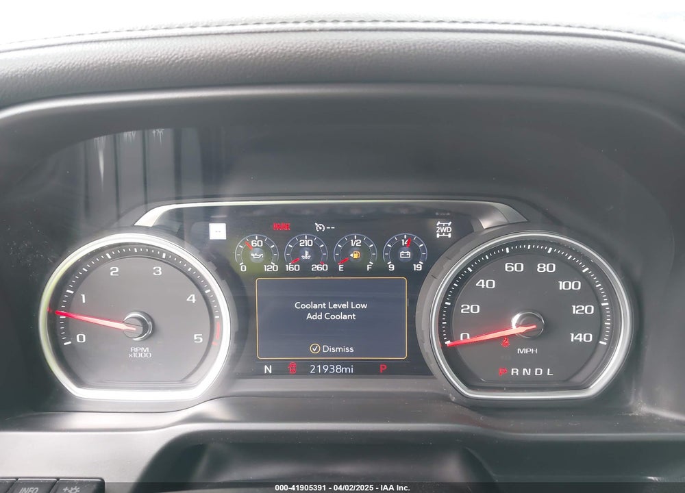 2020 CHEVROLET SILVERADO 2500HD 4WD STANDARD BED HIGH COUNTRY VIN: 1GC4YREY5LF127471