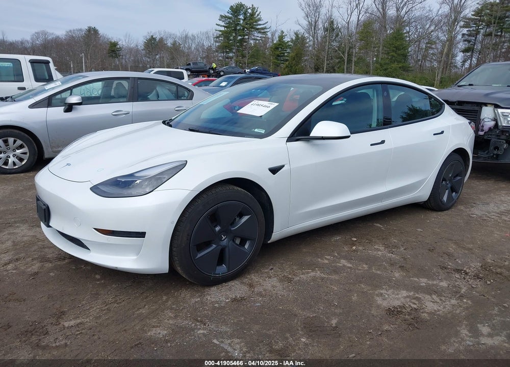 2022 TESLA MODEL 3 REAR-WHEEL DRIVE VIN: 5YJ3E1EA9NF101519