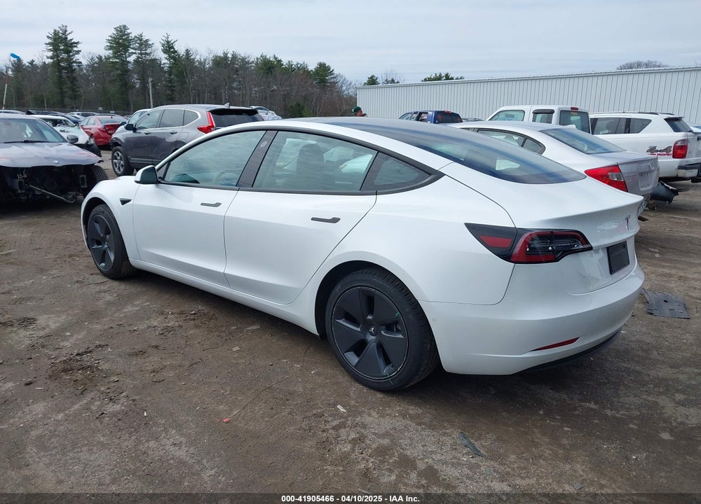 2022 TESLA MODEL 3 REAR-WHEEL DRIVE VIN: 5YJ3E1EA9NF101519