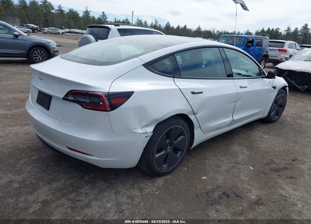 2022 TESLA MODEL 3 REAR-WHEEL DRIVE VIN: 5YJ3E1EA9NF101519