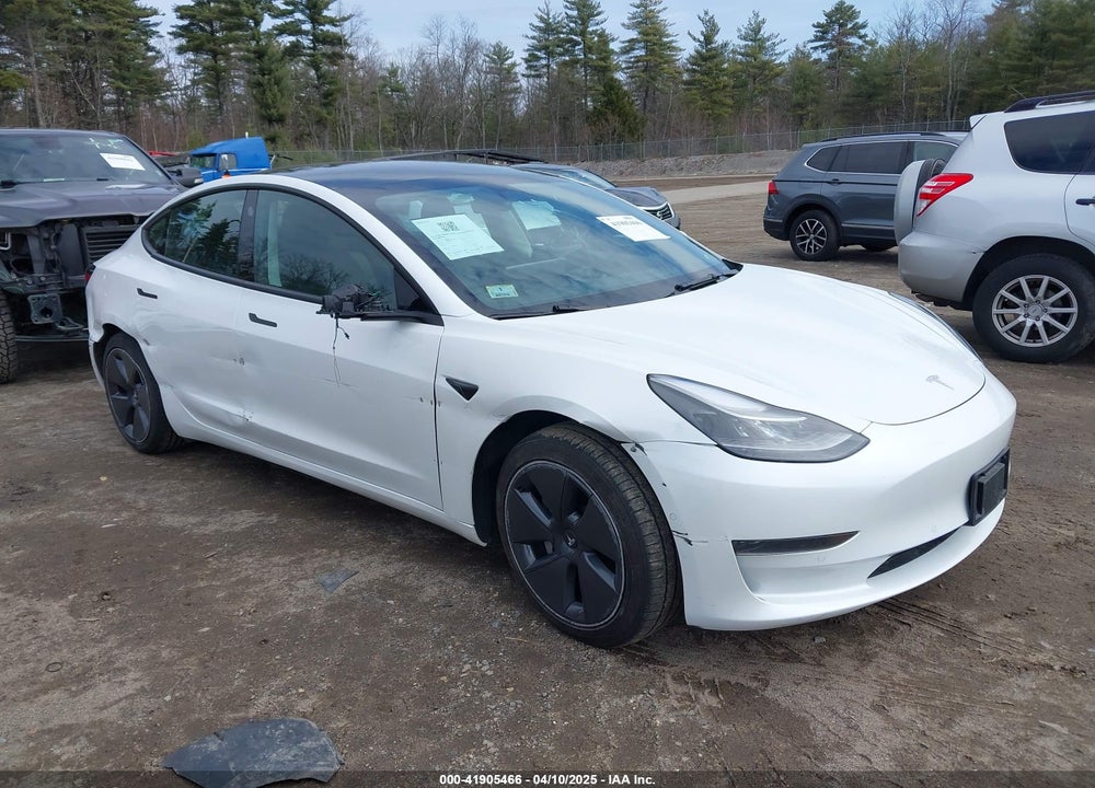 2022 TESLA MODEL 3 REAR-WHEEL DRIVE VIN: 5YJ3E1EA9NF101519