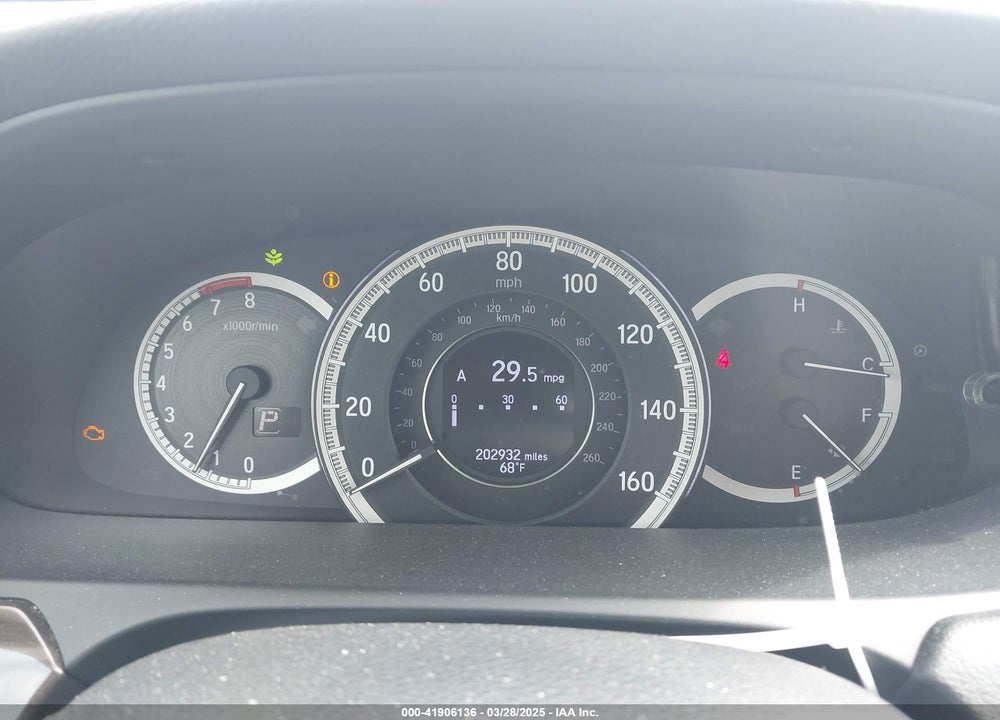 2016 HONDA ACCORD EX-L VIN: 1HGCR2F93GA178480