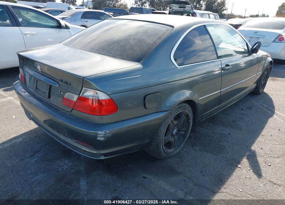 2002 BMW 330CI VIN: WBABN53402JU39621