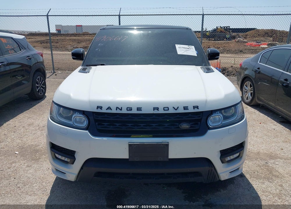 2017 LAND ROVER RANGE ROVER SPORT VIN: SALWV2FE7HA142600