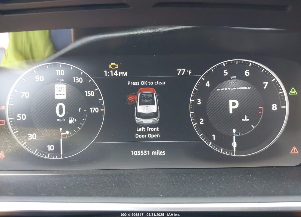 2017 LAND ROVER RANGE ROVER SPORT VIN: SALWV2FE7HA142600