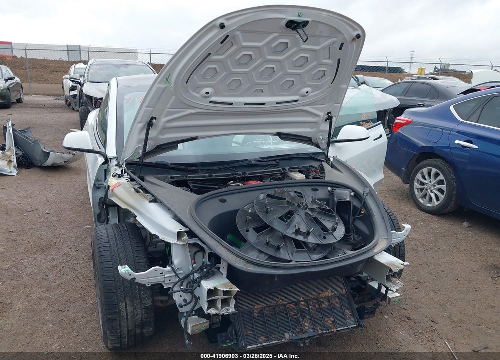 2021 TESLA MODEL 3 STANDARD RANGE PLUS REAR-WHEEL DRIVE VIN: 5YJ3E1EA1MF917302