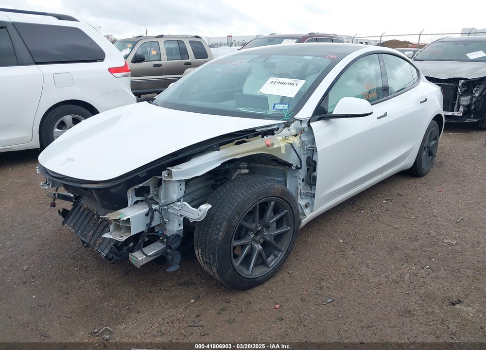 2021 TESLA MODEL 3 STANDARD RANGE PLUS REAR-WHEEL DRIVE VIN: 5YJ3E1EA1MF917302