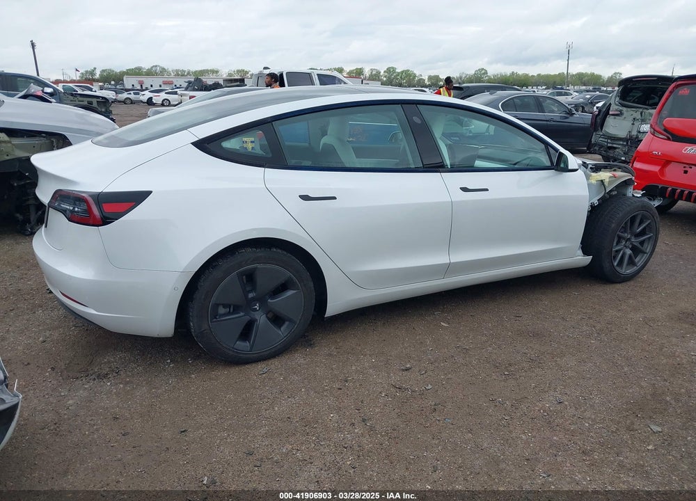 2021 TESLA MODEL 3 STANDARD RANGE PLUS REAR-WHEEL DRIVE VIN: 5YJ3E1EA1MF917302