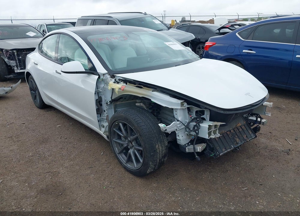 2021 TESLA MODEL 3 STANDARD RANGE PLUS REAR-WHEEL DRIVE VIN: 5YJ3E1EA1MF917302