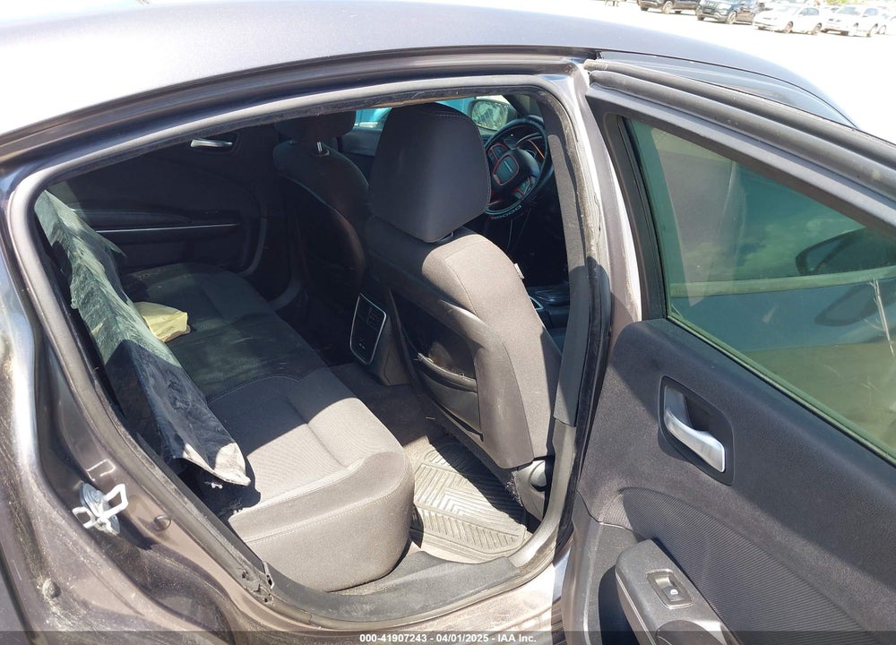 2015 DODGE CHARGER SE VIN: 2C3CDXBGXFH751491
