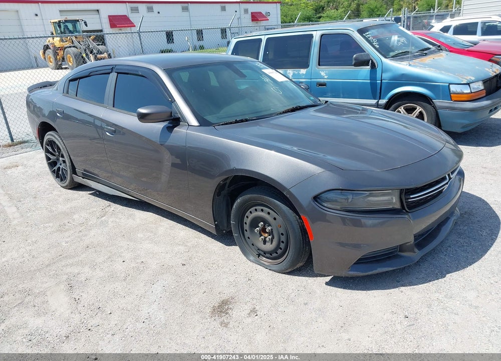 2015 DODGE CHARGER SE VIN: 2C3CDXBGXFH751491