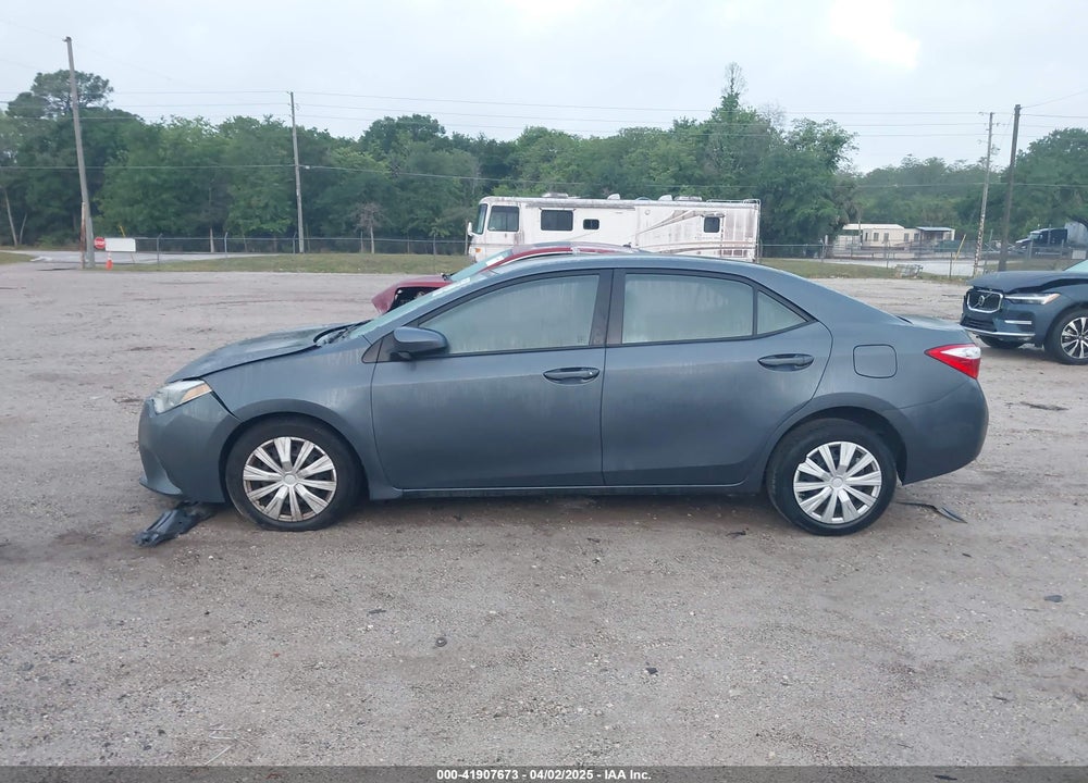 2016 TOYOTA COROLLA LE VIN: 2T1BURHE7GC566612