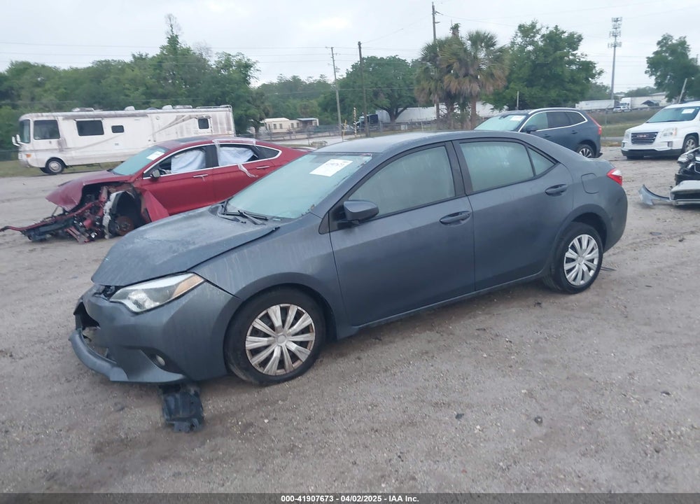 2016 TOYOTA COROLLA LE VIN: 2T1BURHE7GC566612