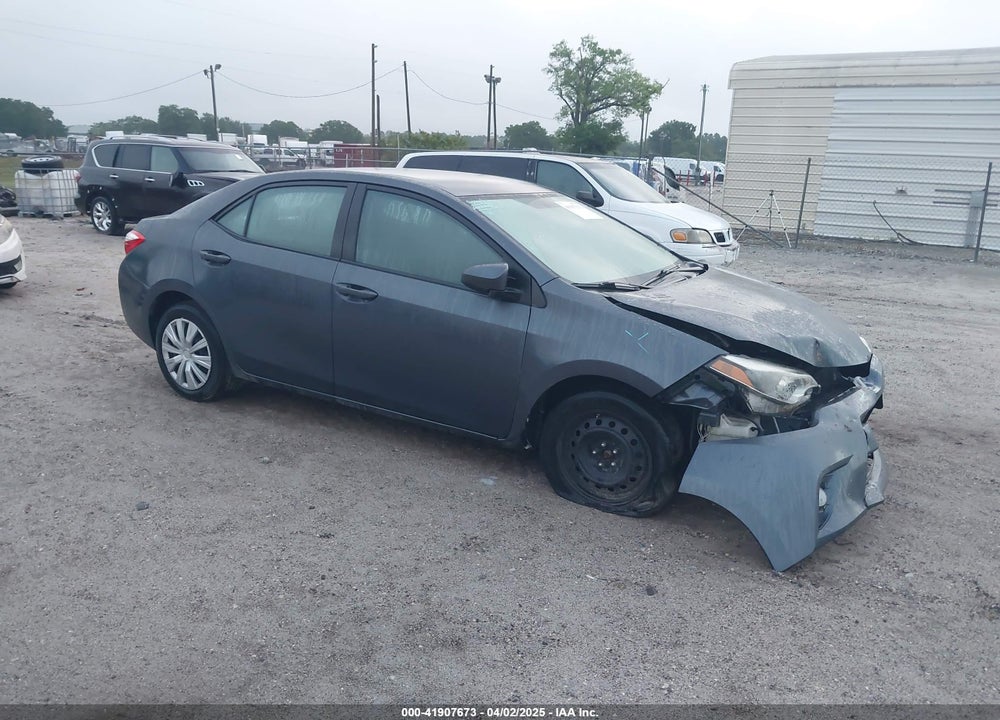 2016 TOYOTA COROLLA LE VIN: 2T1BURHE7GC566612