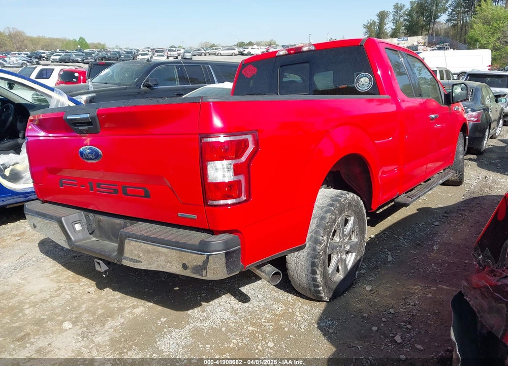 2018 FORD F150 VIN: 1FTEX1CP0JKG11927