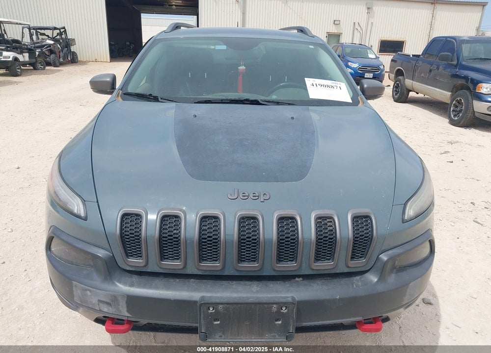 2015 JEEP CHEROKEE TRAILHAWK VIN: 1C4PJMBS0FW524479