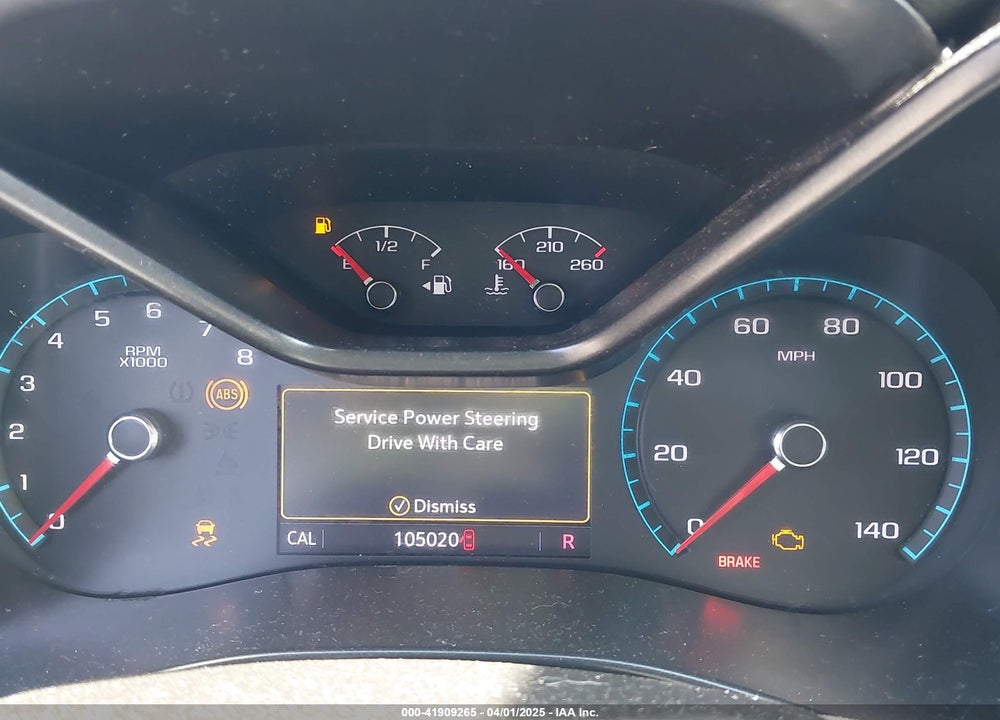 2019 CHEVROLET COLORADO VIN: 1GCGTEEN4K1142064