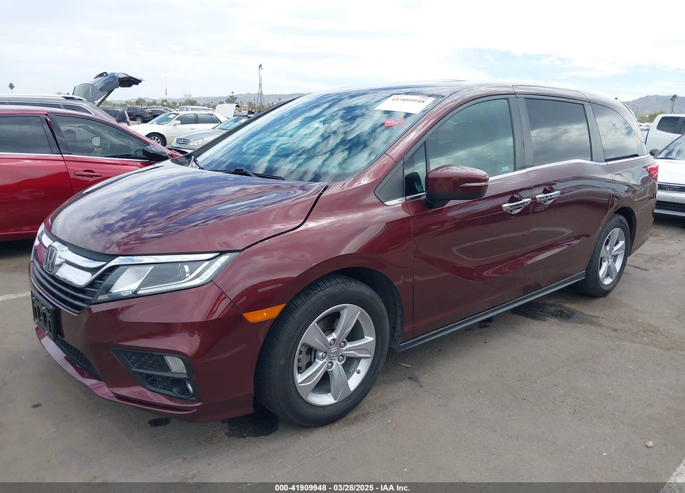 2019 HONDA ODYSSEY EX-L VIN: 5FNRL6H70KB090824