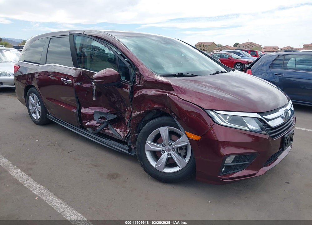2019 HONDA ODYSSEY EX-L VIN: 5FNRL6H70KB090824