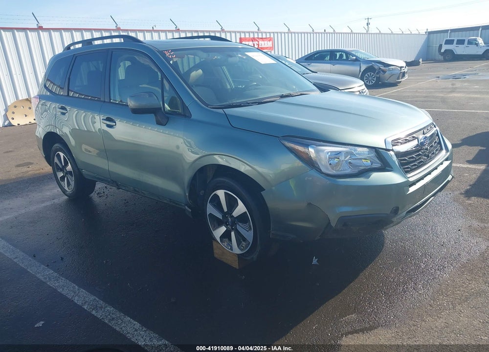 2018 SUBARU FORESTER 2.5I PREMIUM VIN: JF2SJAGC5JH551444