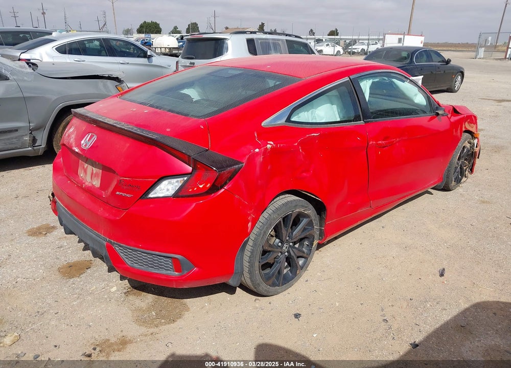 2019 HONDA CIVIC VIN: 2HGFC4B84KH301432