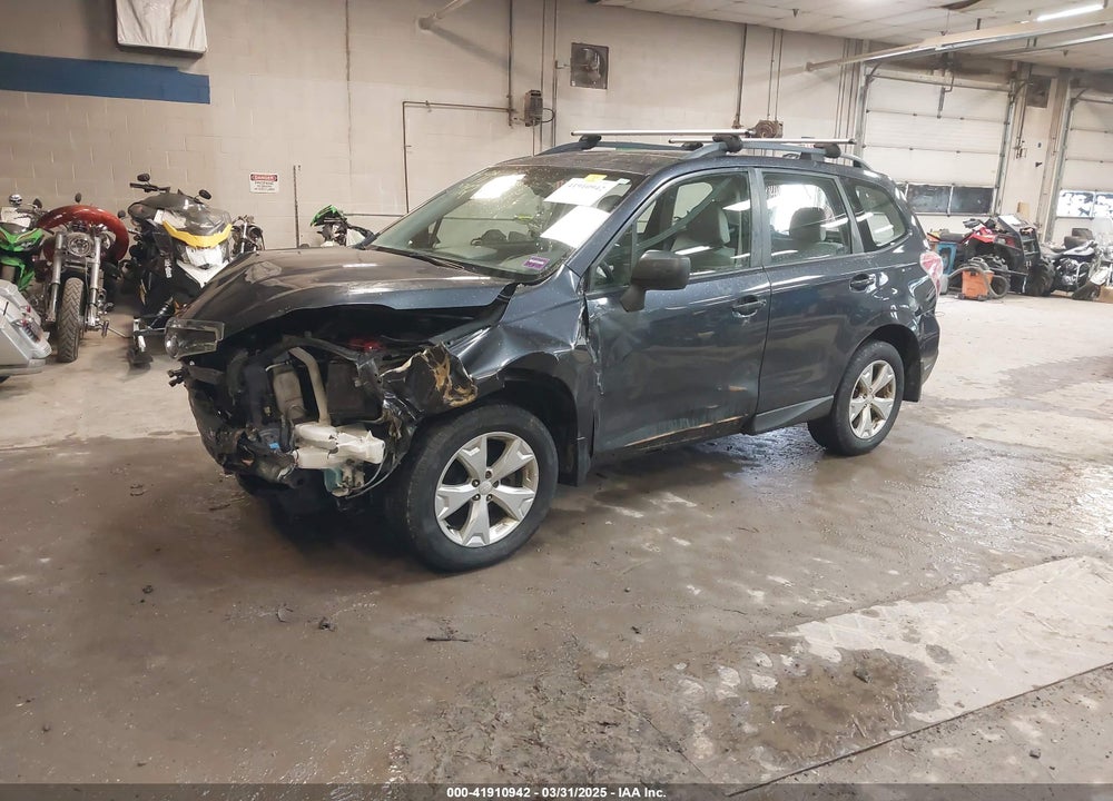 2016 SUBARU FORESTER VIN: JF2SJABC1GH421242