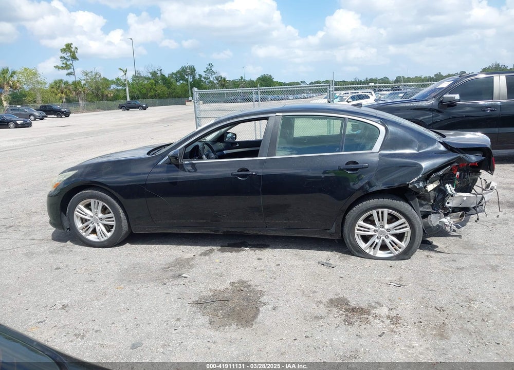 2013 INFINITI G37X VIN: JN1CV6AR6DM359255
