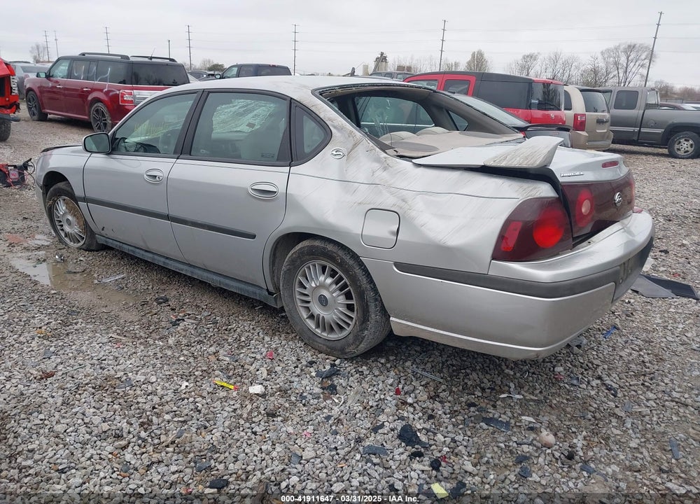 2001 CHEVROLET IMPALA VIN: 2G1WF52K419376785