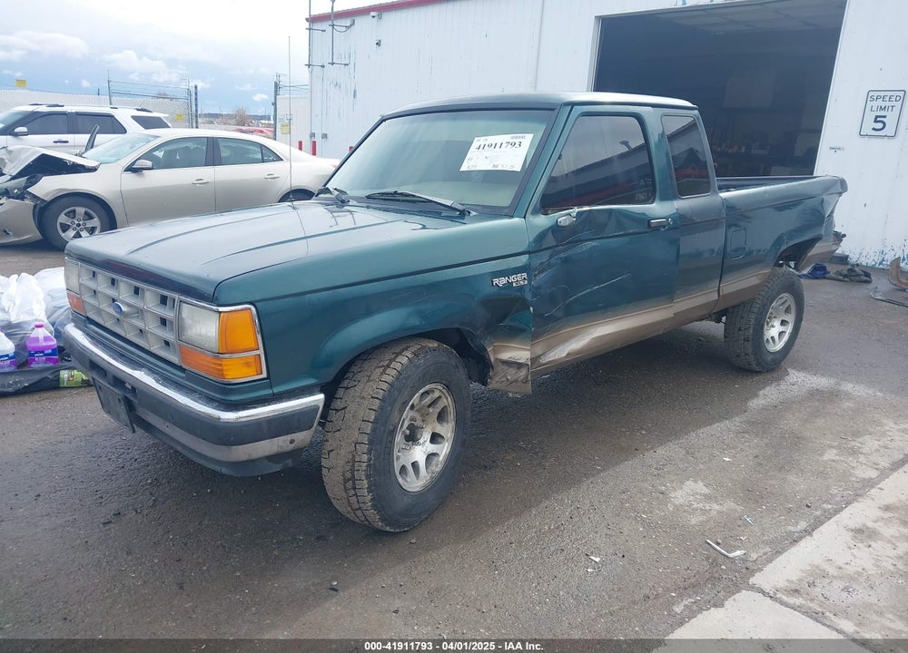 1991 FORD RANGER SUPER CAB VIN: 1FTCR14U1MPA47637