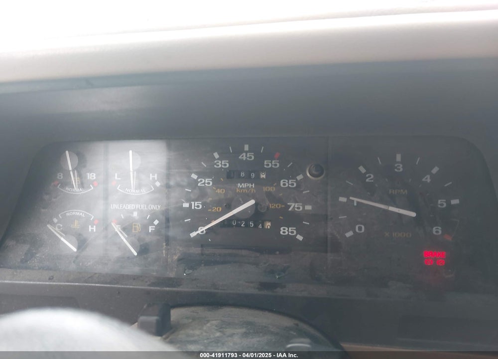 1991 FORD RANGER SUPER CAB VIN: 1FTCR14U1MPA47637