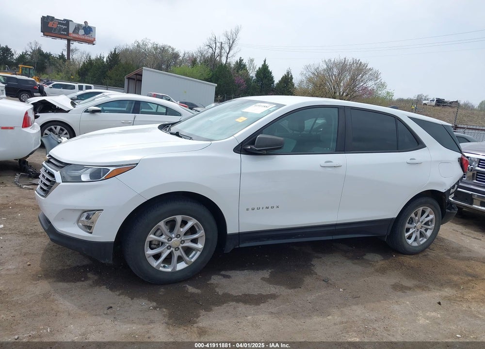 2021 CHEVROLET EQUINOX FWD LS VIN: 3GNAXHEV5MS123379