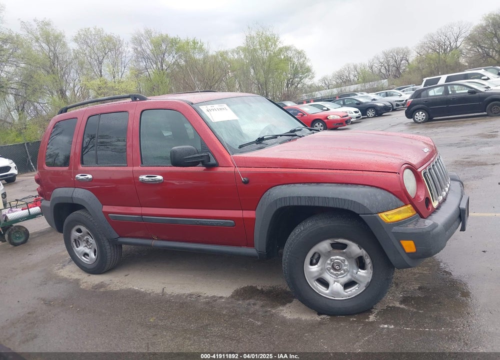 2007 JEEP LIBERTY SPORT VIN: 1J4GL48K47W646713
