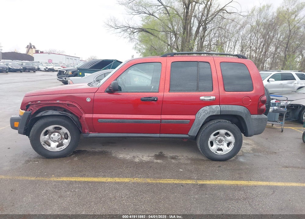 2007 JEEP LIBERTY SPORT VIN: 1J4GL48K47W646713