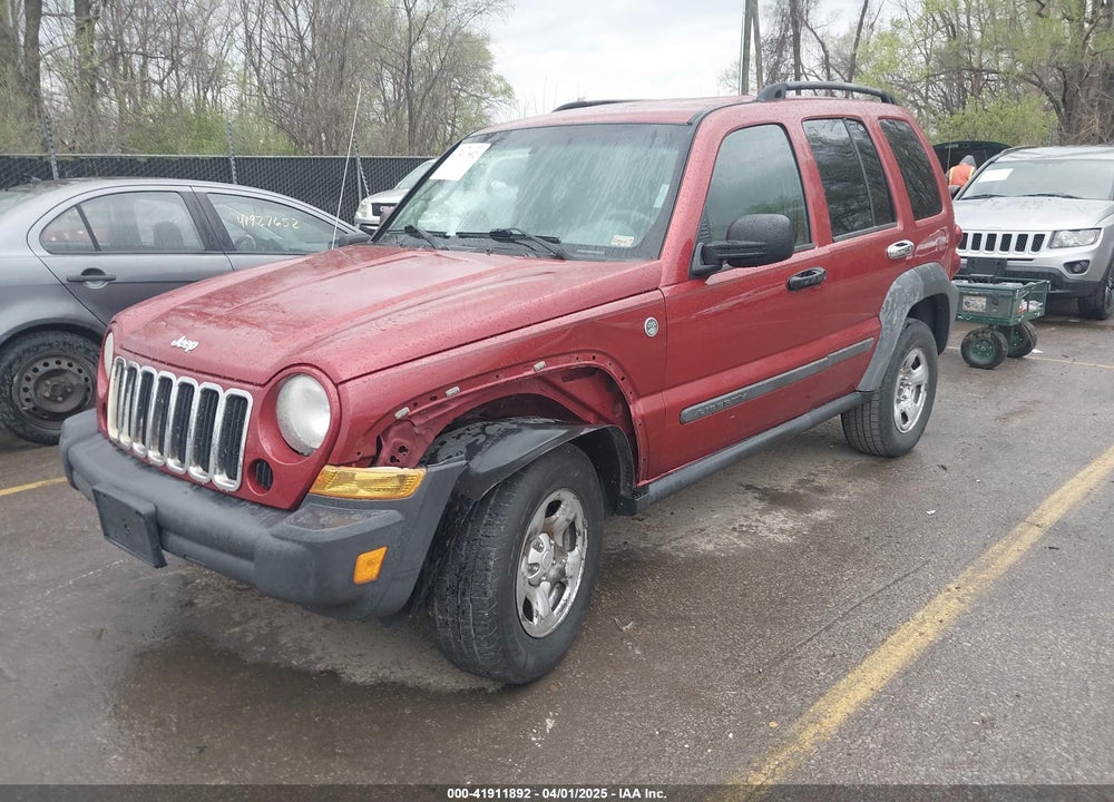 2007 JEEP LIBERTY SPORT VIN: 1J4GL48K47W646713
